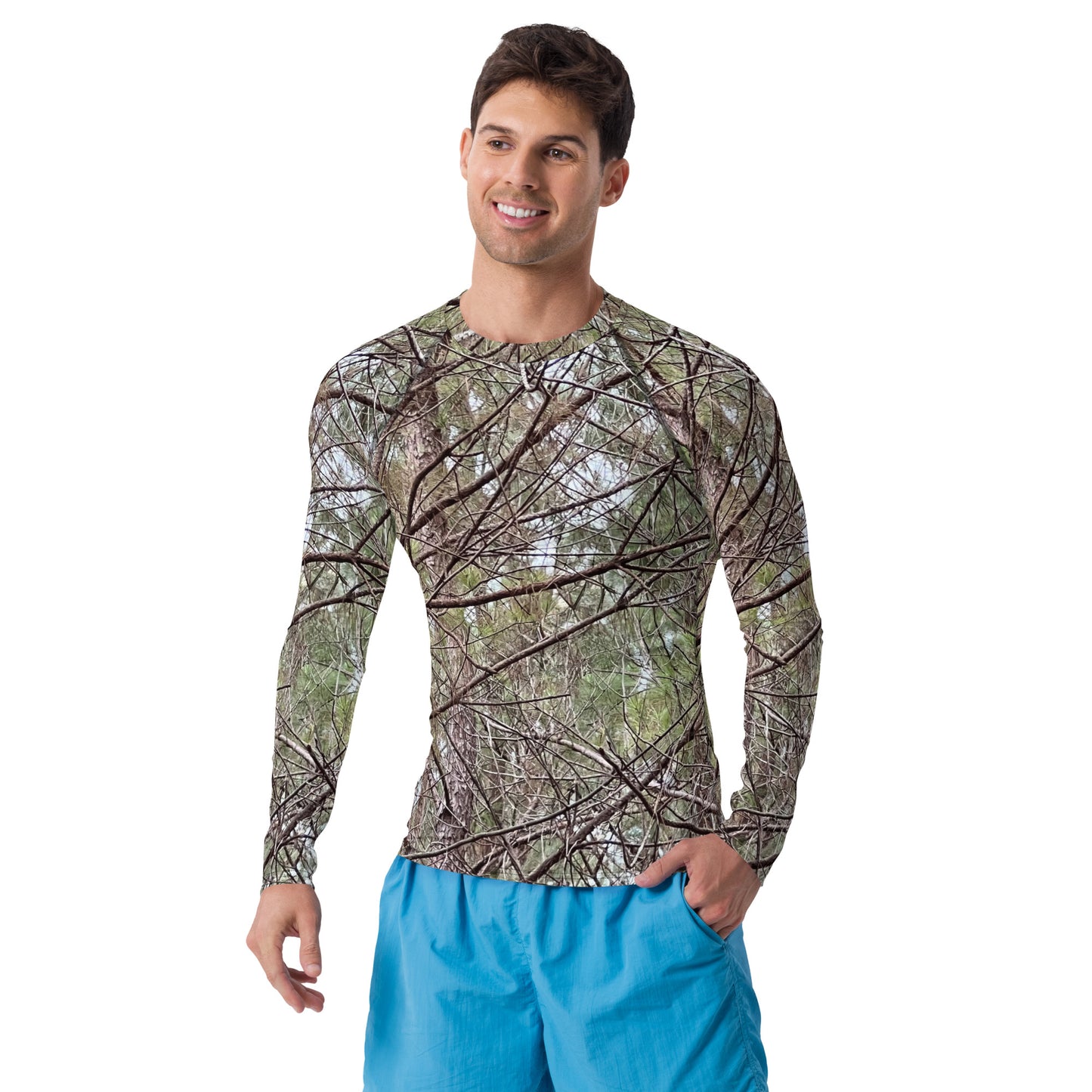 Southern Cameaux Men's Rash Guard - Southern Cameaux