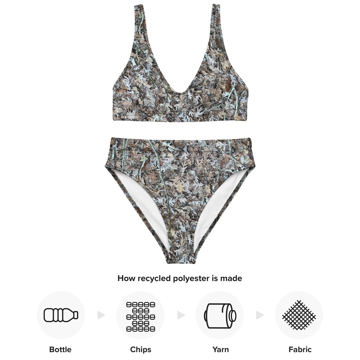 Southern Cameaux Ground Cover Recycled high-waisted bikini - Southern Cameaux