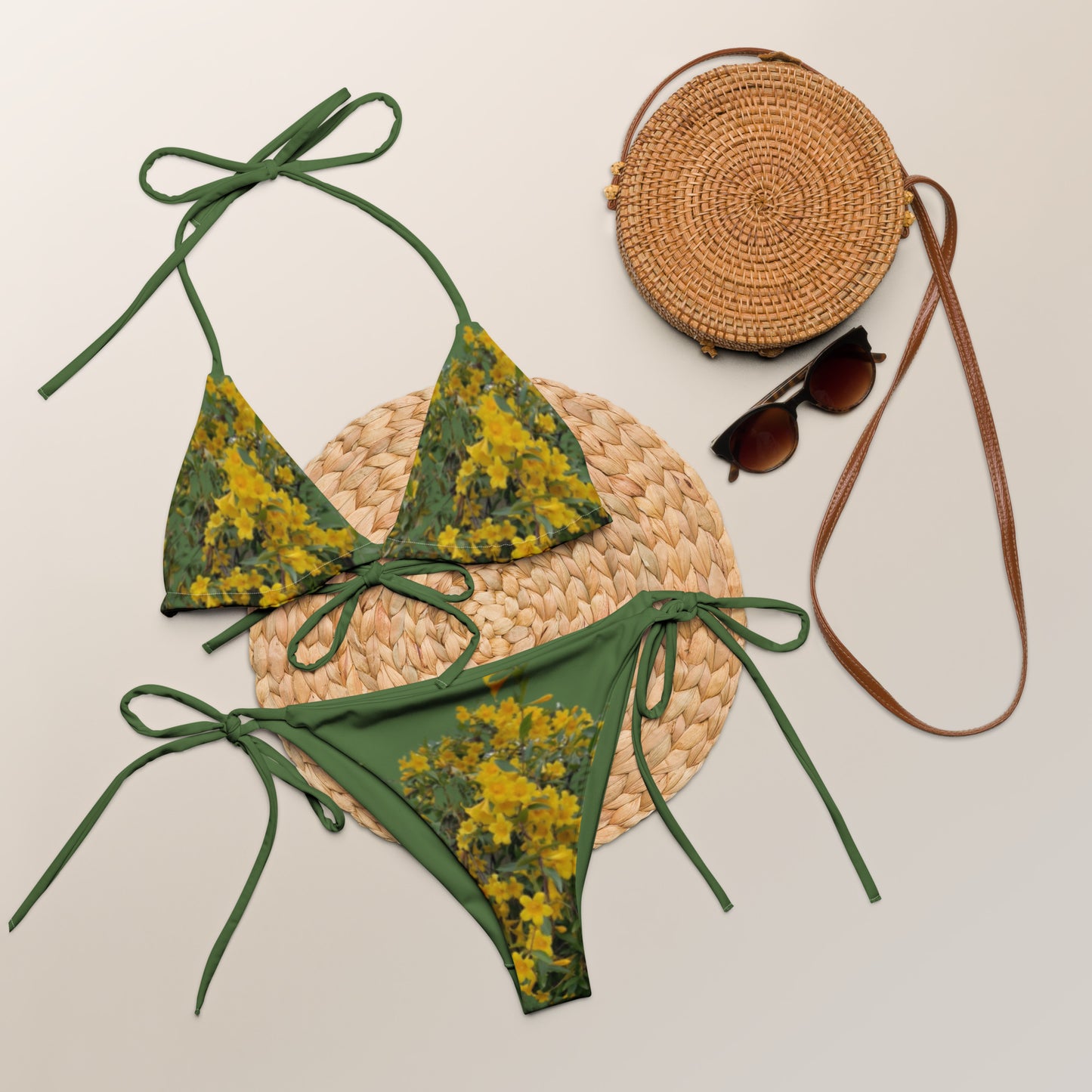 Carolina Jasmine Cameaux string bikini - Southern Cameaux