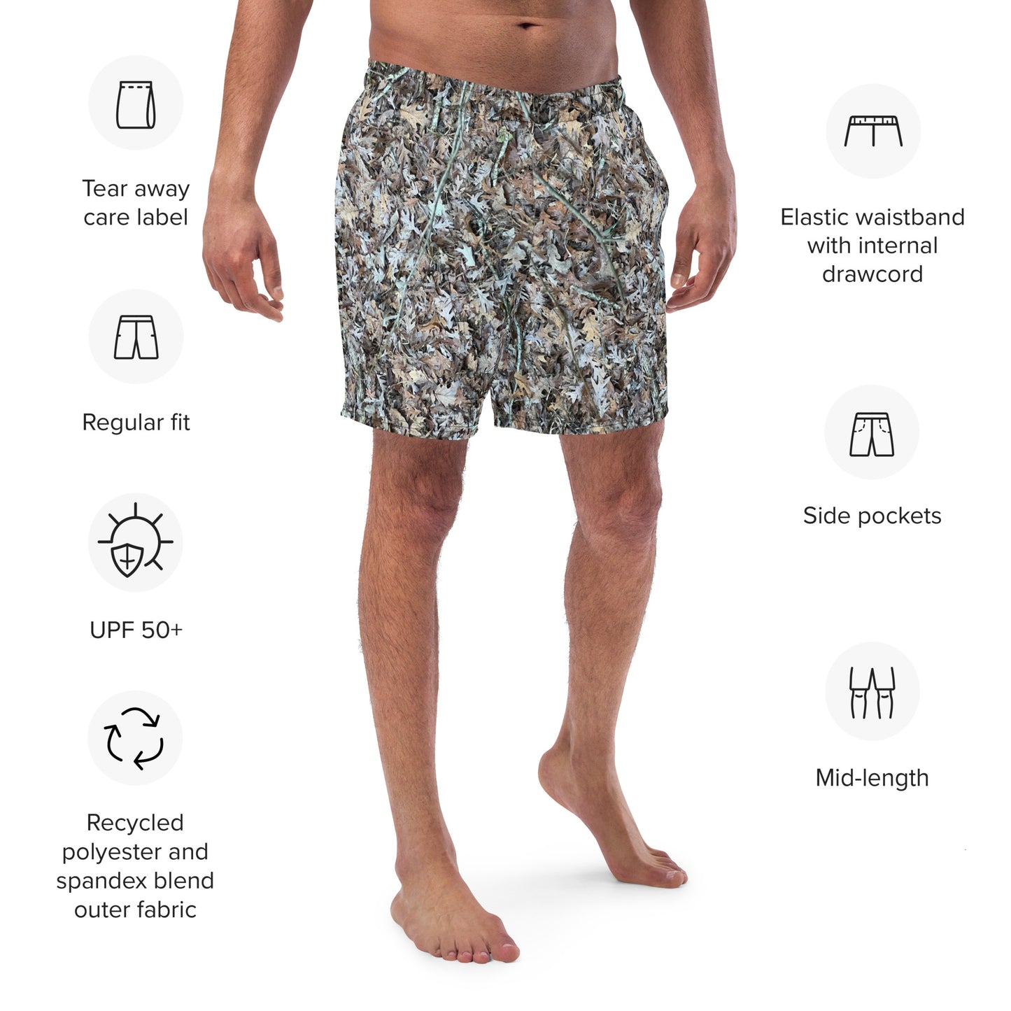 Southern Cameaux Ground Cover Men's swim trunks - Southern Cameaux