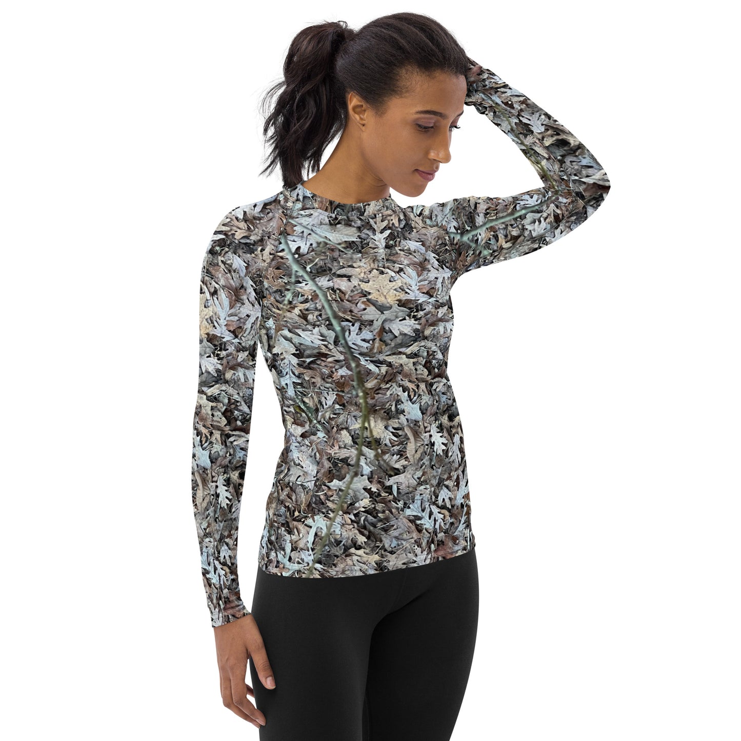 Southern Cameaux Ground Cover Women's Rash Guard - Southern Cameaux