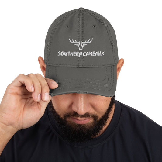 Southern Cameaux Distressed Dad Hat - Southern Cameaux