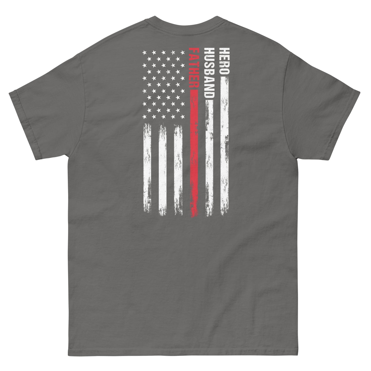 Hero, Husband, Father Men's T - Southern Cameaux