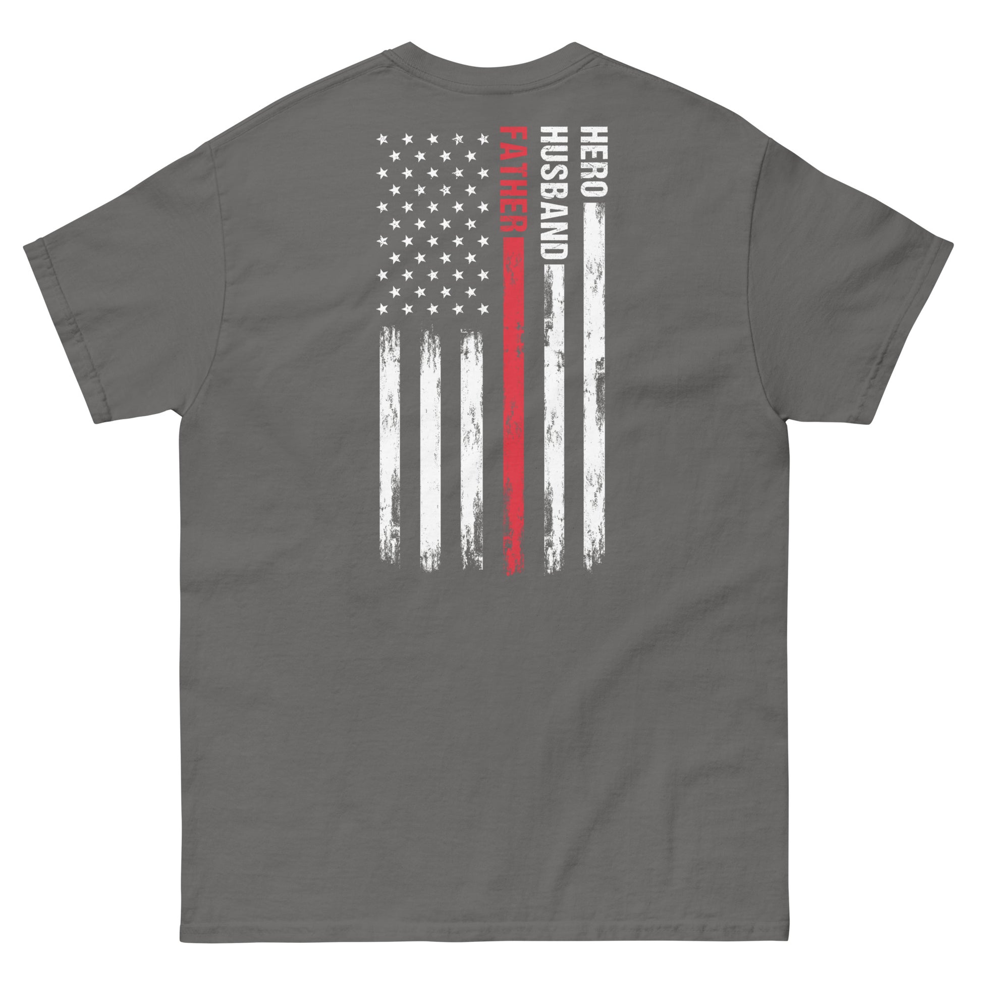 Hero, Husband, Father Men's T - Southern Cameaux