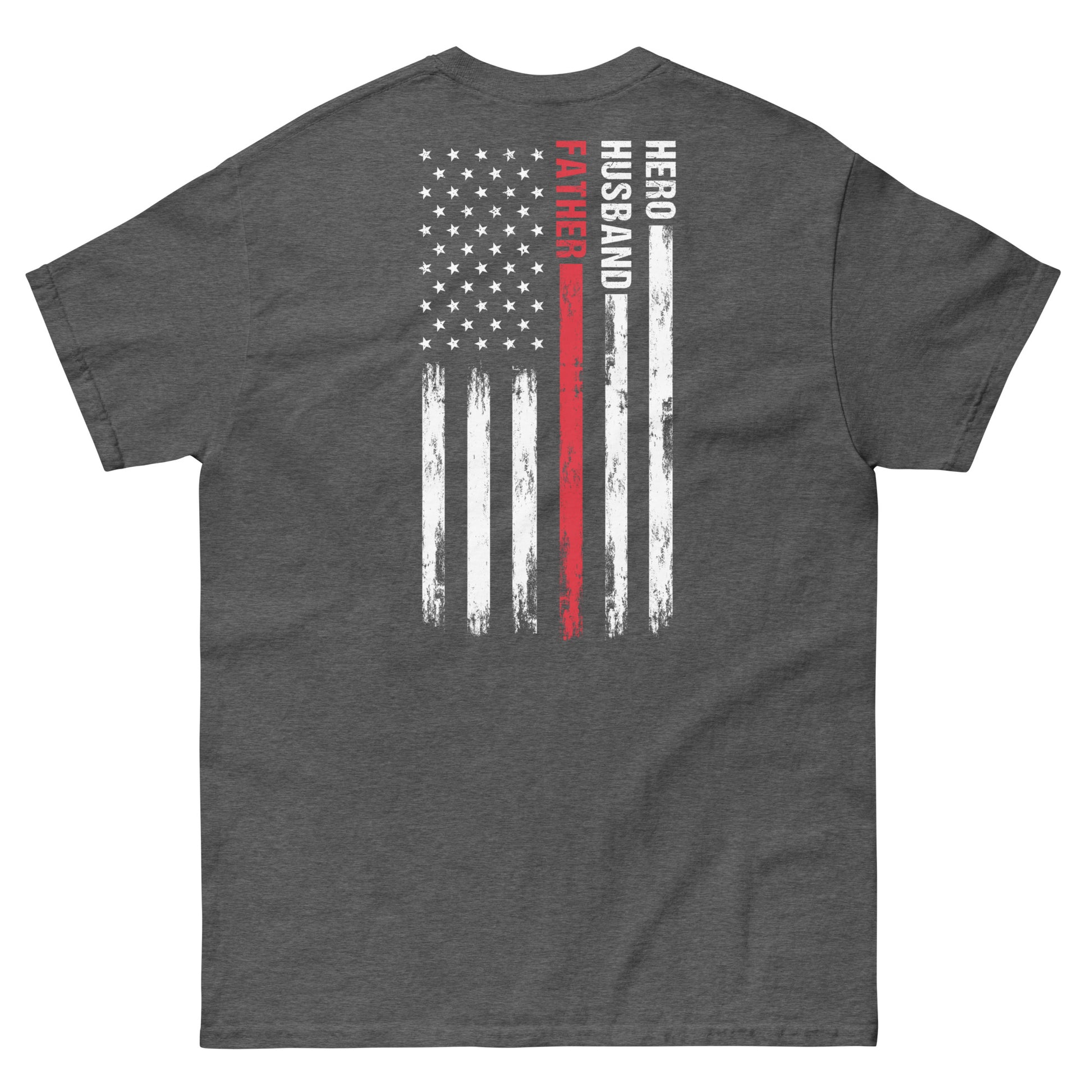 Hero, Husband, Father Men's T - Southern Cameaux