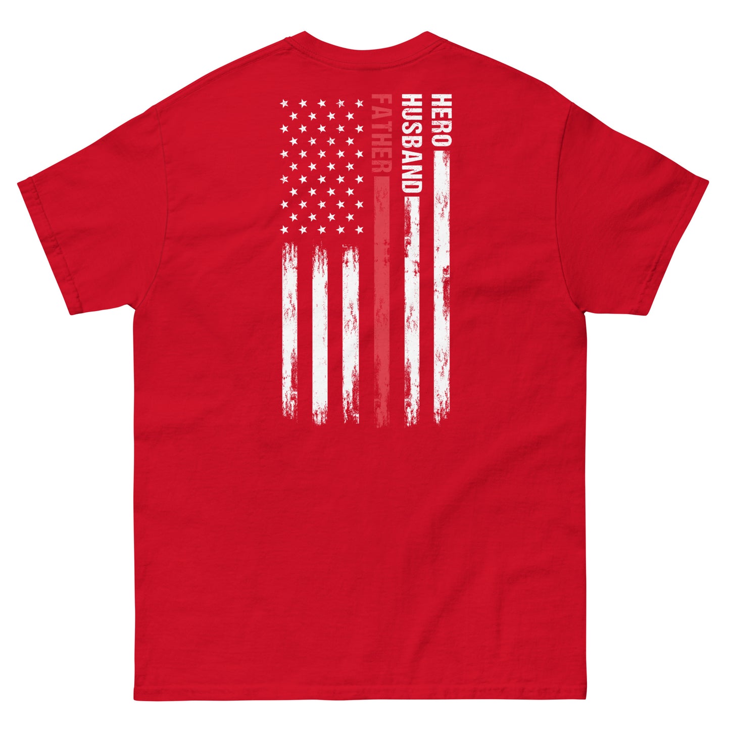 Hero, Husband, Father Men's T - Southern Cameaux