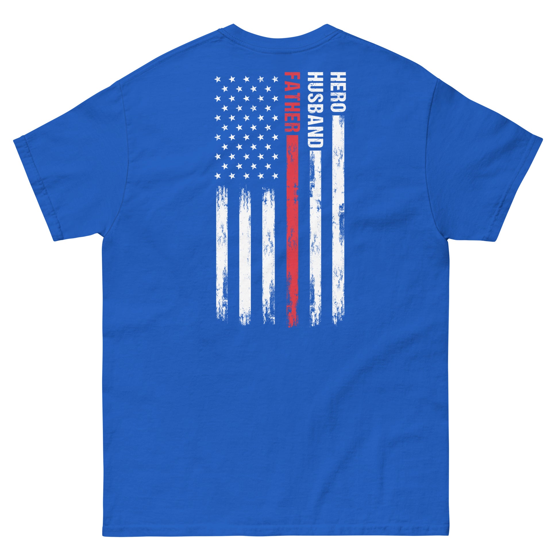 Hero, Husband, Father Men's T - Southern Cameaux