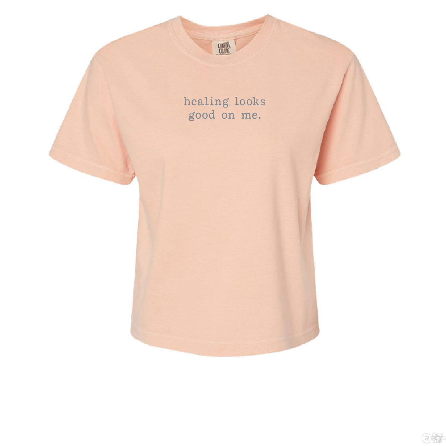 Healing Looks Good on ME Product: Comfort Colors 3023CL Women's Heavyweight Boxy T-Shirt - Southern Cameaux
