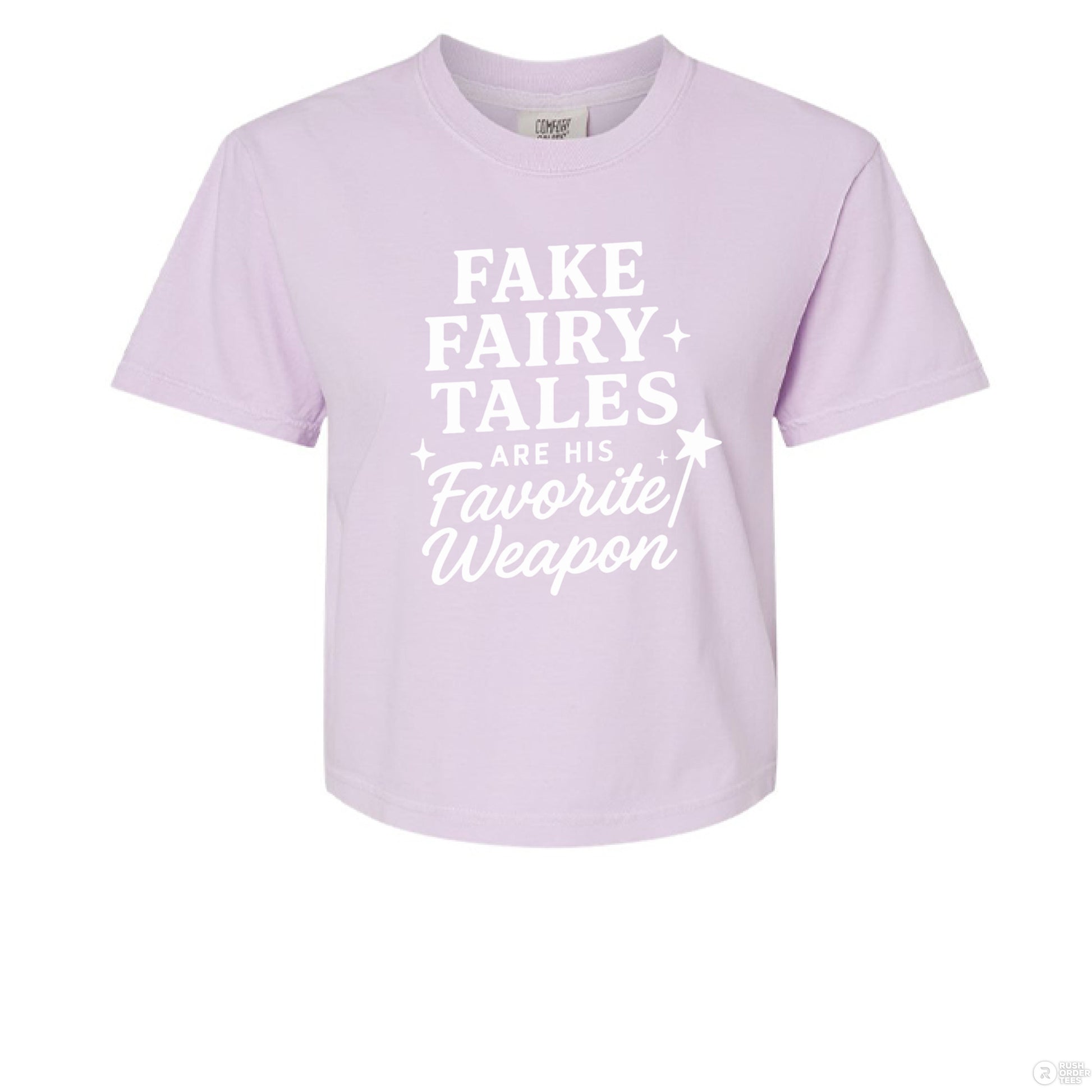 Fairy Tales Are His Favorite Weapon Product: Comfort Colors 3023CL Women's Heavyweight Boxy T-Shirt - Southern Cameaux