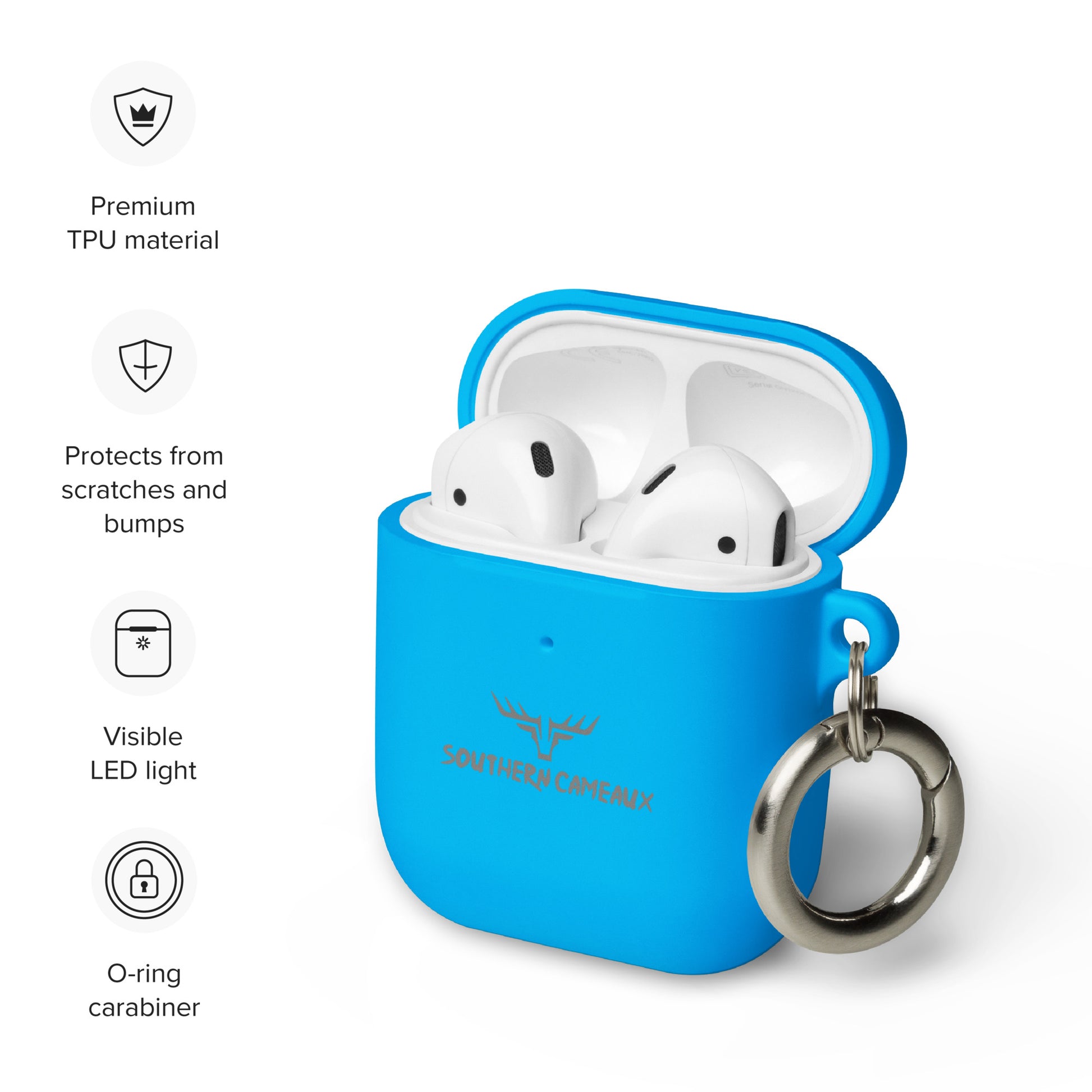 Rubber Case for AirPods® - Southern Cameaux
