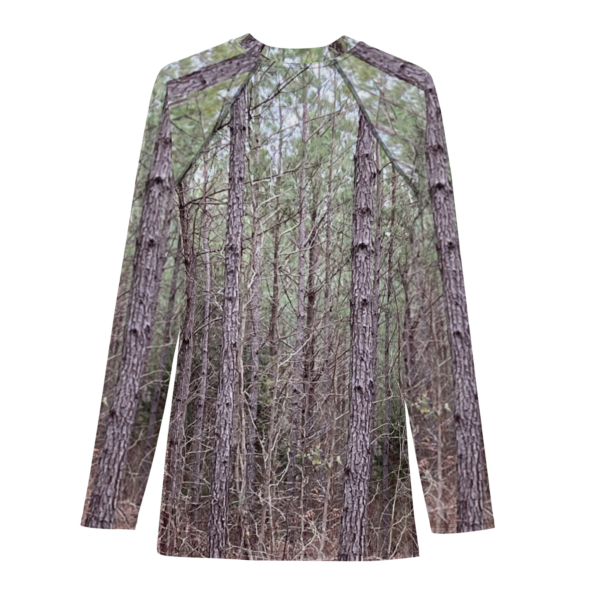 Southern Cameaux Pine Men's Rash Guard - Southern Cameaux