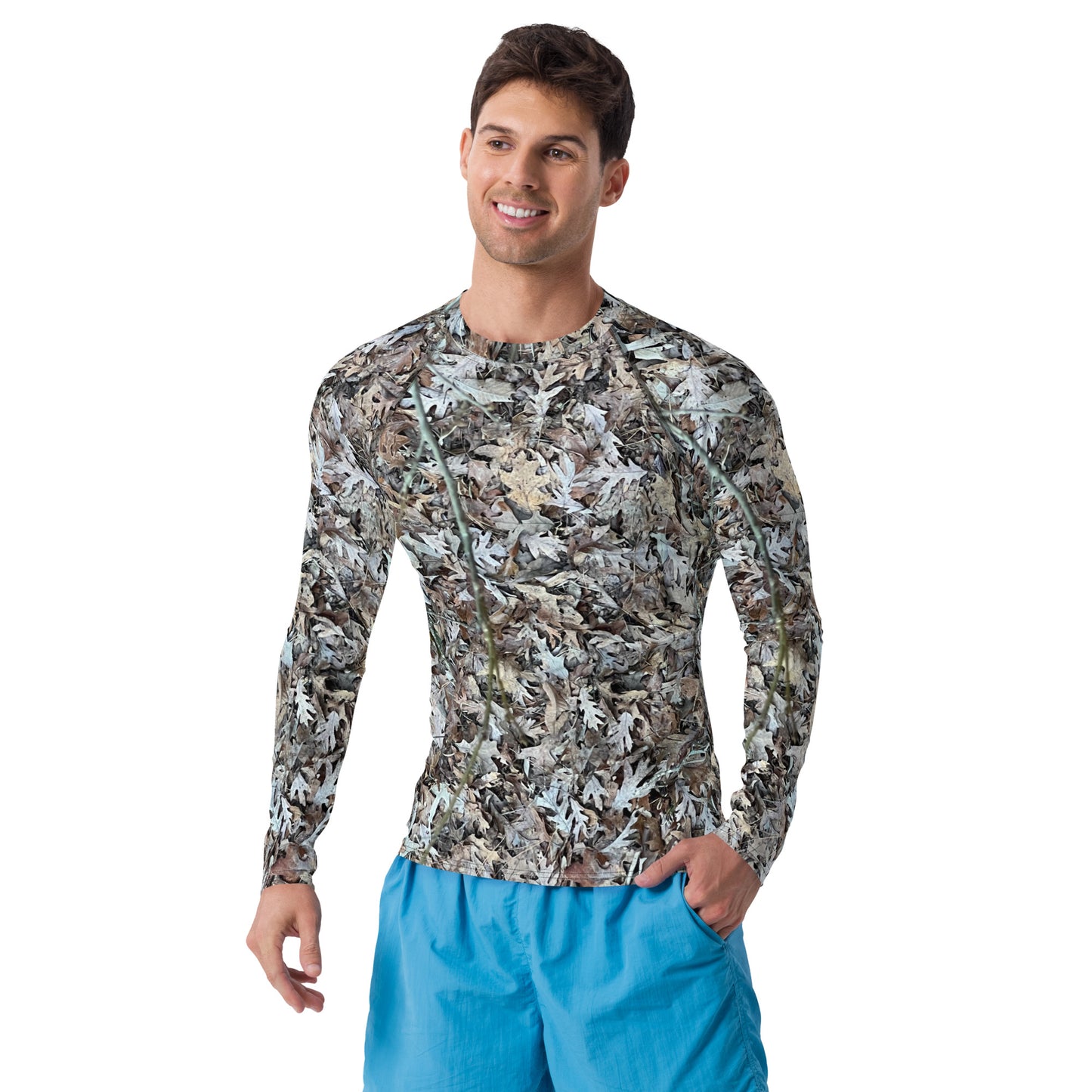 Southern Cameaux Ground Cover Men's Rash Guard - Southern Cameaux