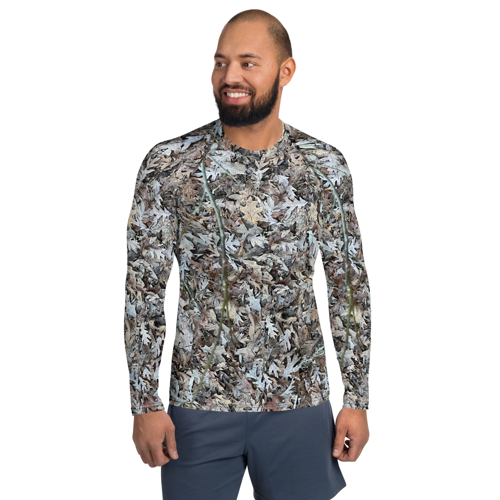 Southern Cameaux Ground Cover Men's Rash Guard - Southern Cameaux