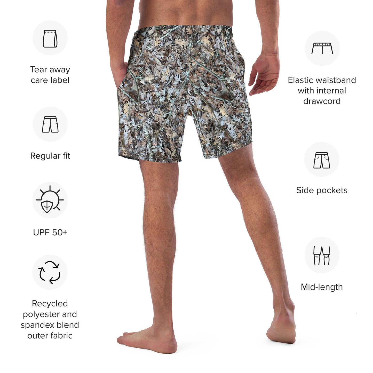 Southern Cameaux Ground Cover Men's swim trunks - Southern Cameaux