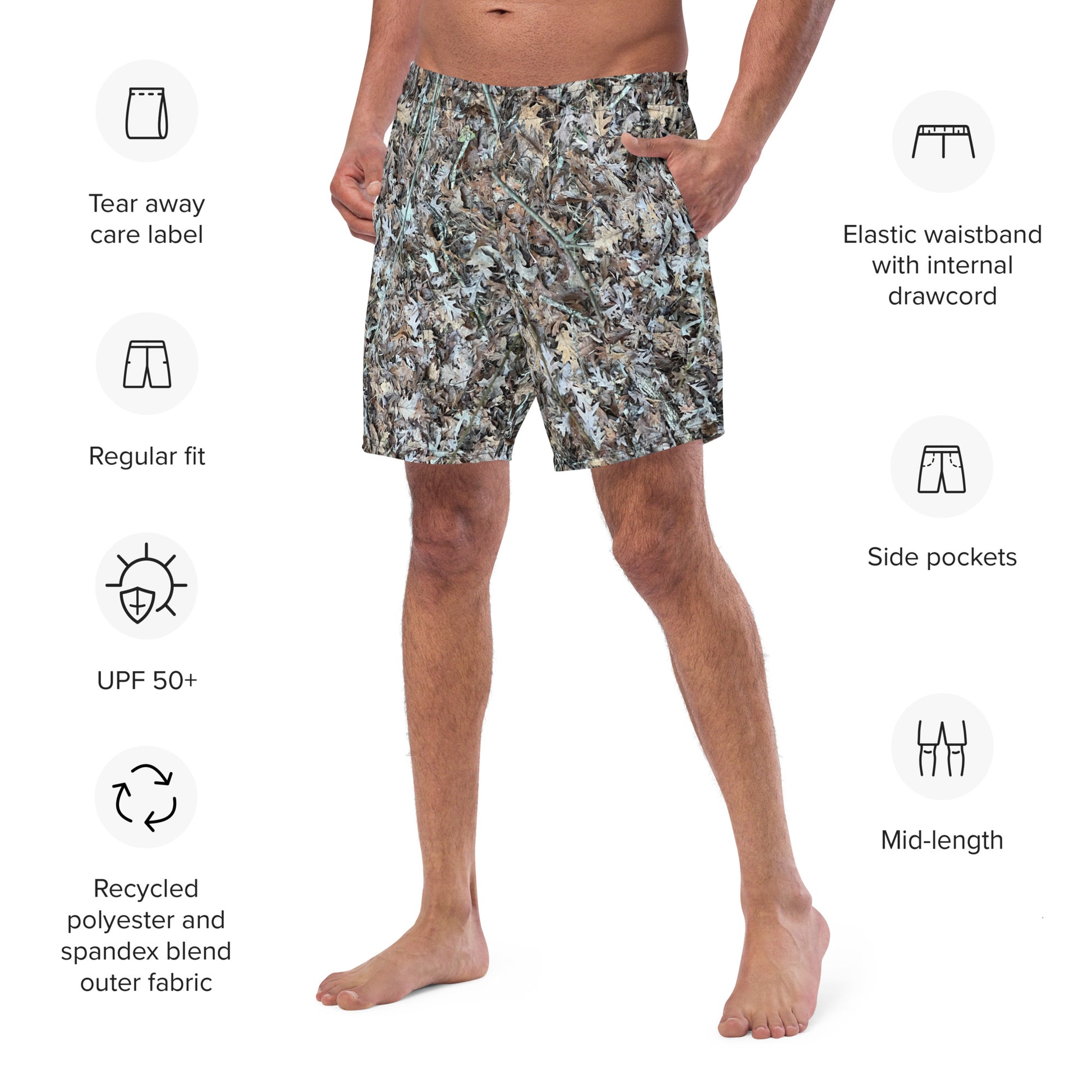 Southern Cameaux Ground Cover Men's swim trunks - Southern Cameaux