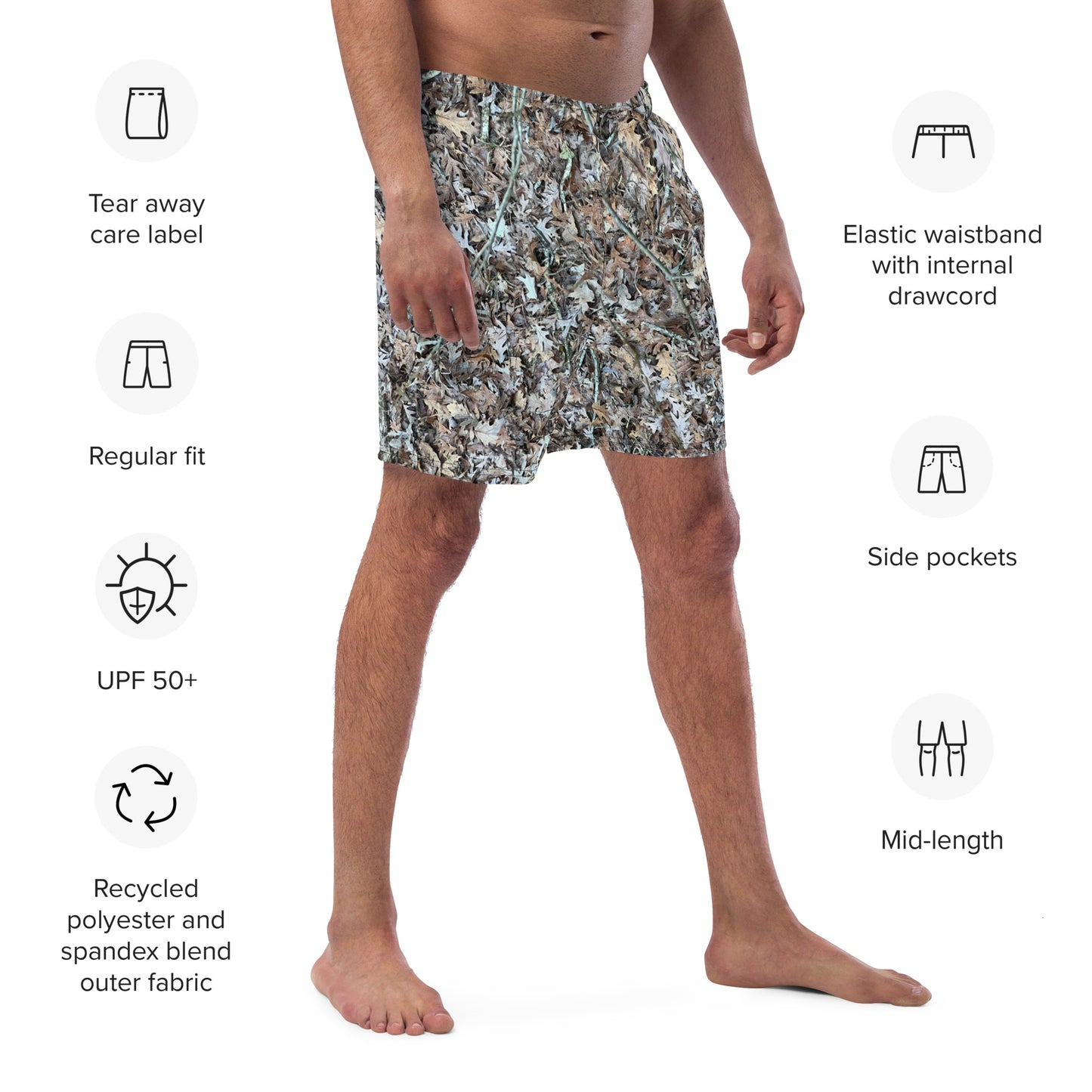 Southern Cameaux Ground Cover Men's swim trunks - Southern Cameaux