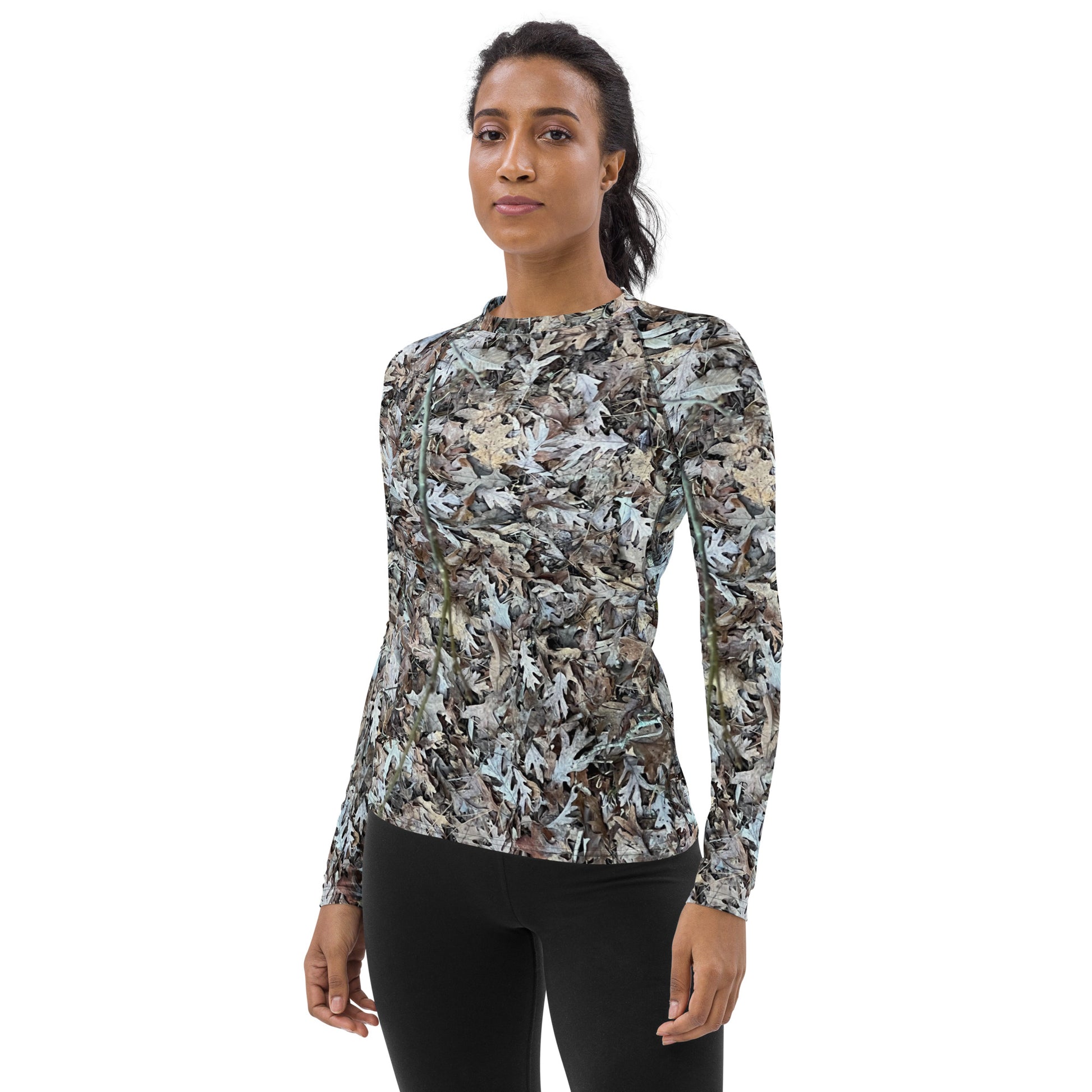 Southern Cameaux Ground Cover Women's Rash Guard - Southern Cameaux