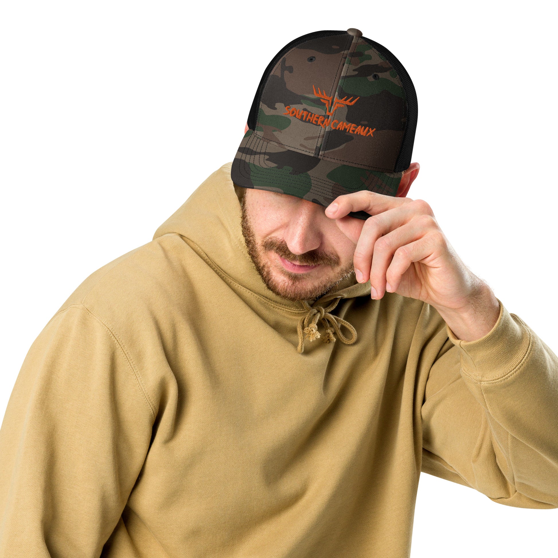 SC Camouflage trucker hat - Southern Cameaux