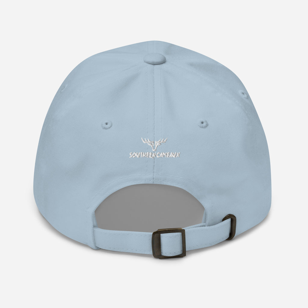 God is my Refuge Dad hat