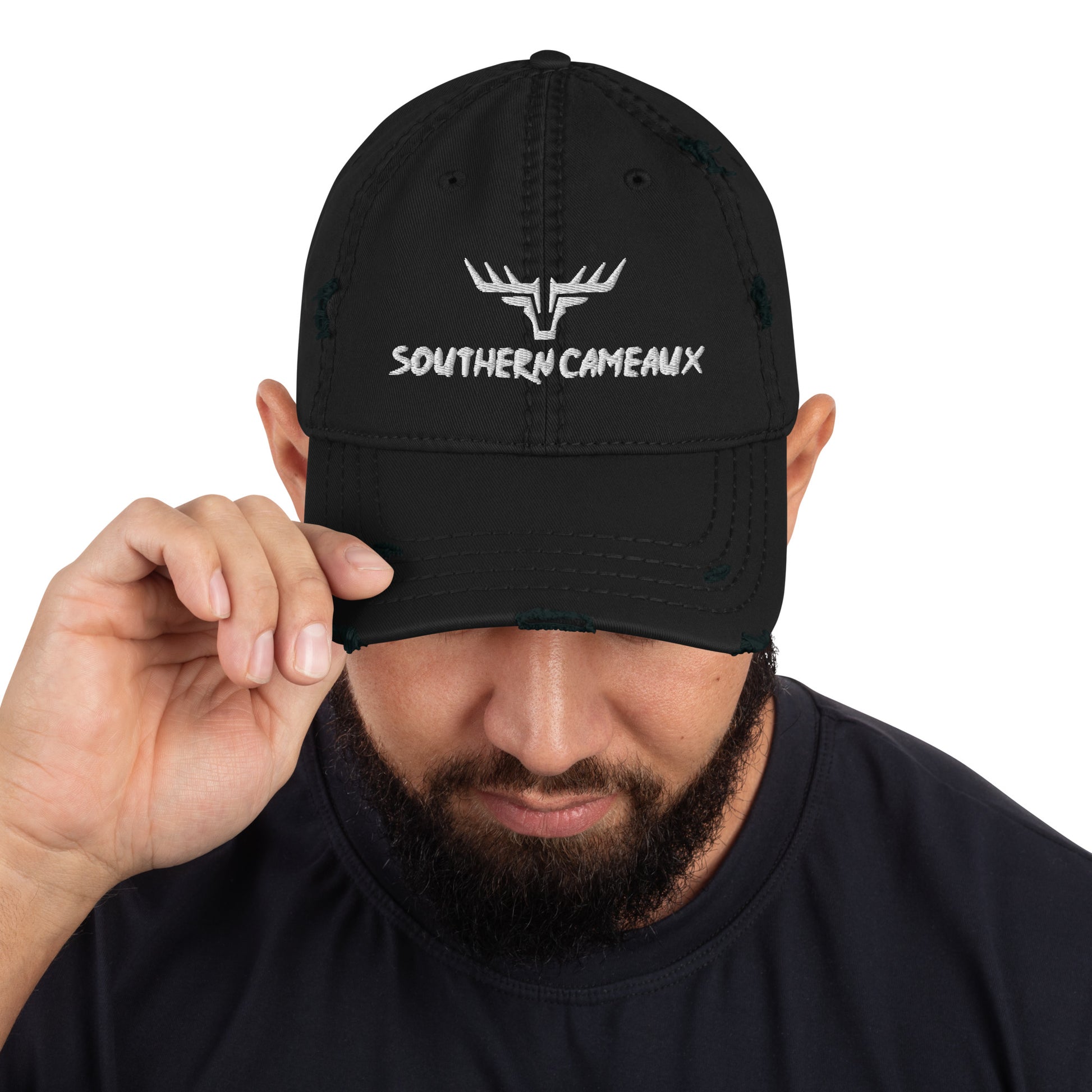 Southern Cameaux Distressed Dad Hat - Southern Cameaux
