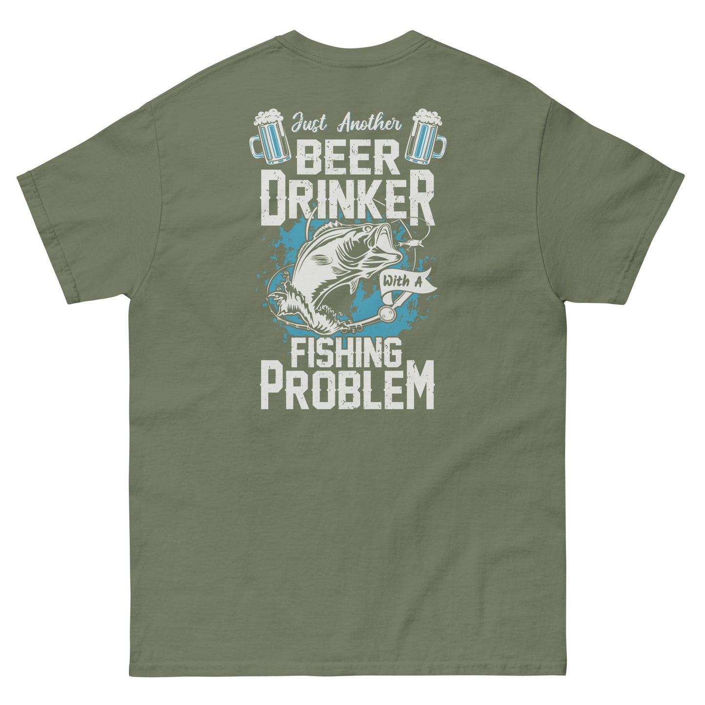 SC Beer drinker with fishing problem T - Southern Cameaux