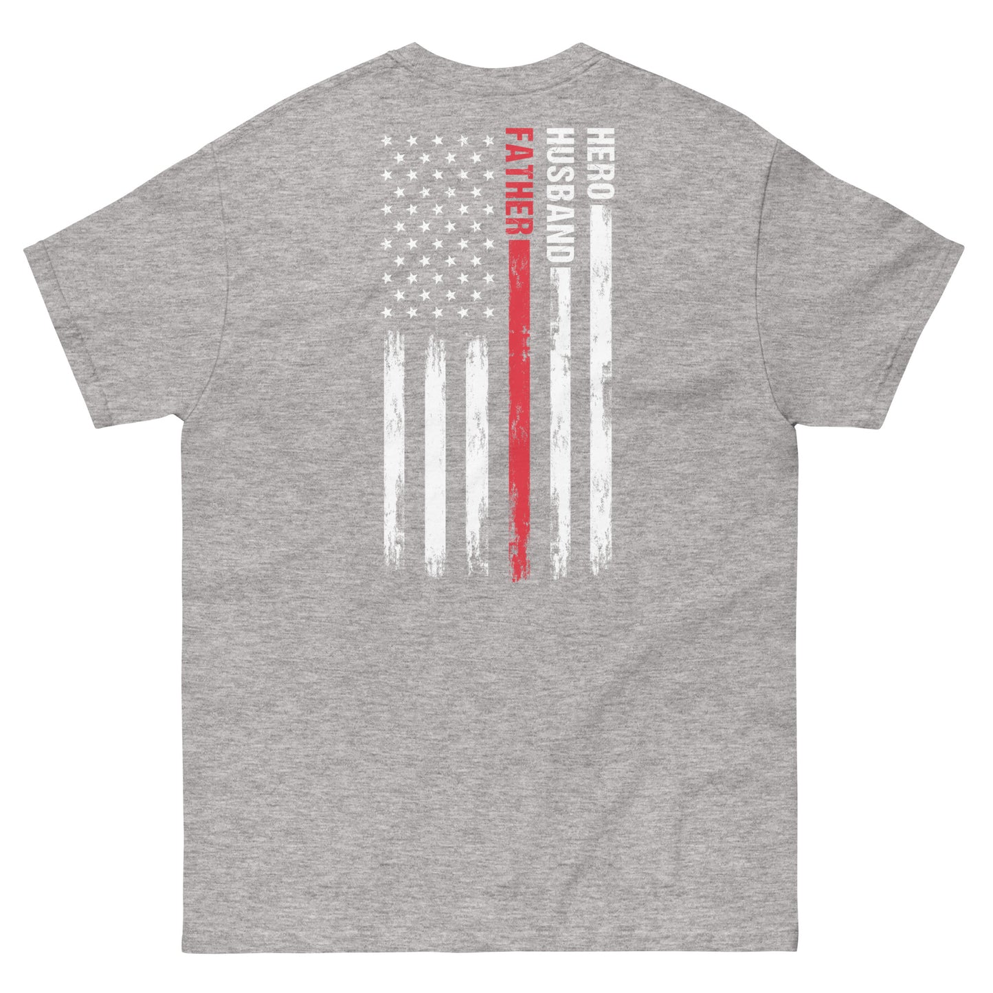 Hero, Husband, Father Men's T - Southern Cameaux