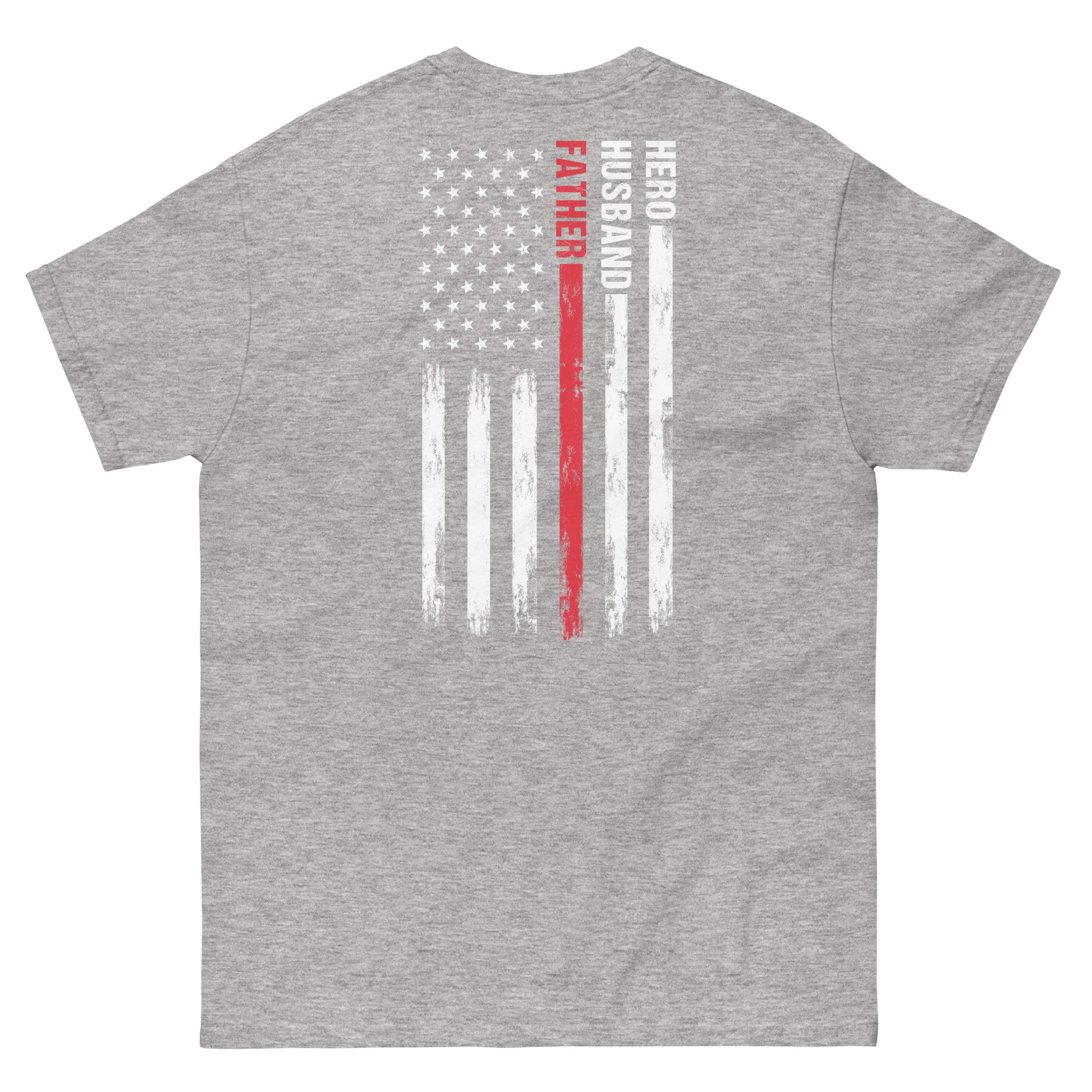 Hero, Husband, Father Men's T - Southern Cameaux