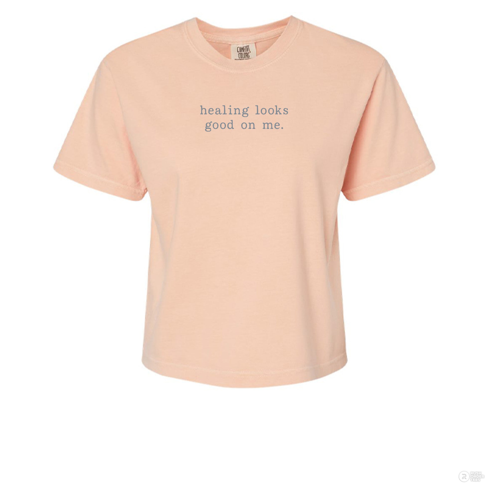 Healing Looks Good on ME Product: Comfort Colors 3023CL Women's Heavyweight Boxy T-Shirt - Southern Cameaux
