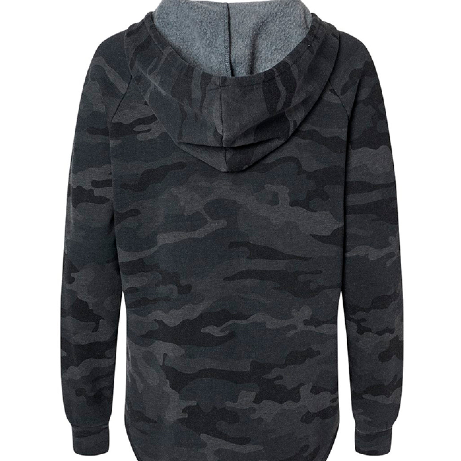 Black Camo Heather - BACK