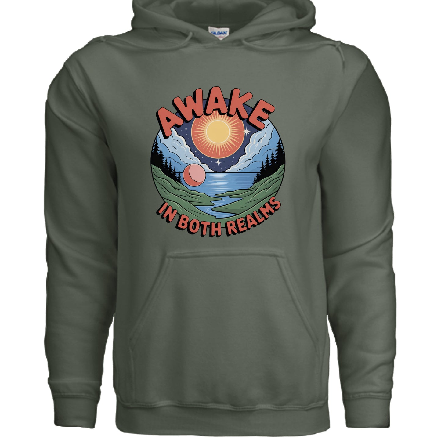 MILITARY GREEN - FRONT