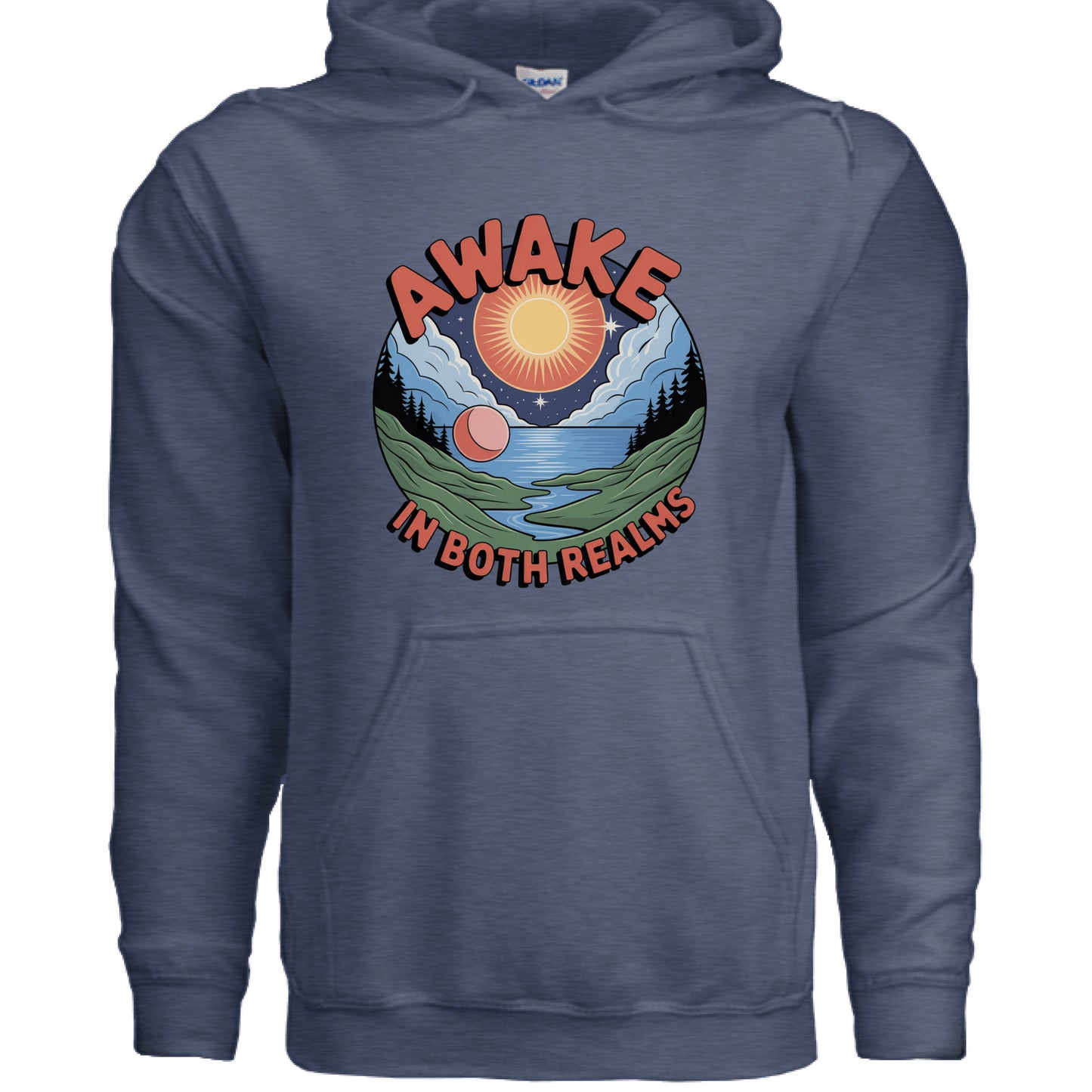 Heather Sport Dark Navy - FRONT