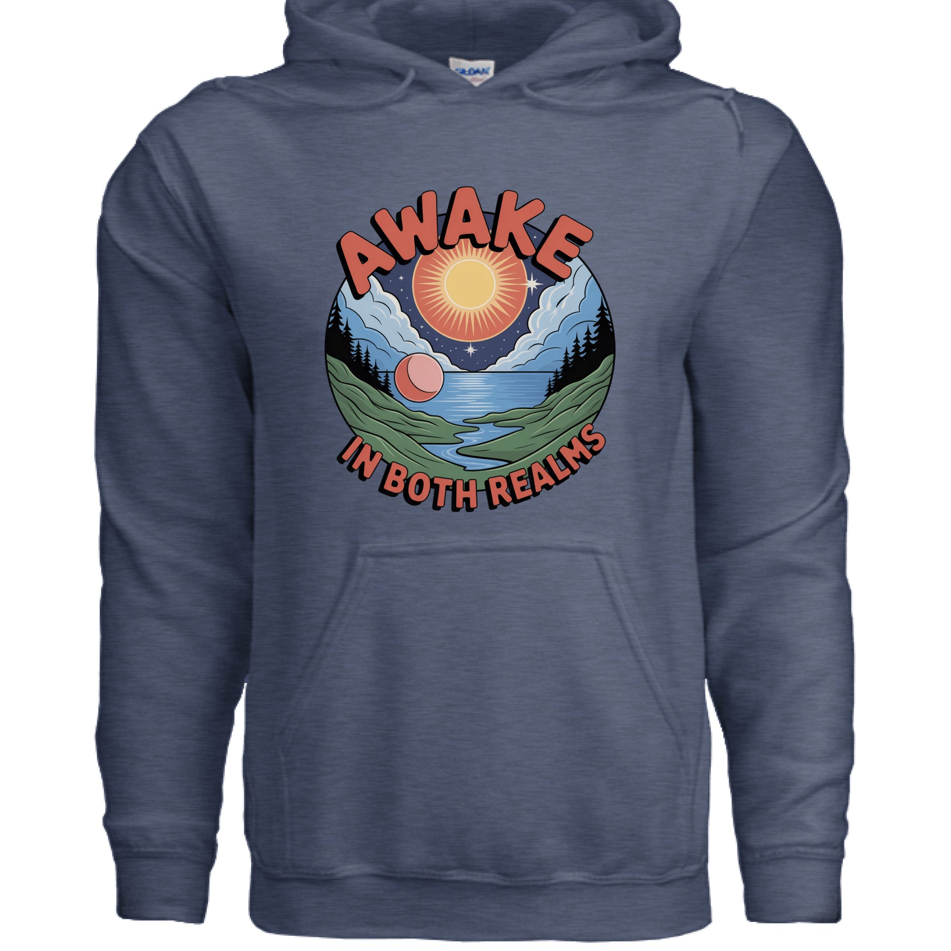 Heather Sport Dark Navy - FRONT