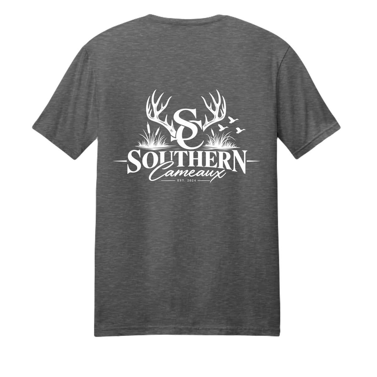 Dark Heather Grey - PC450 - BACK