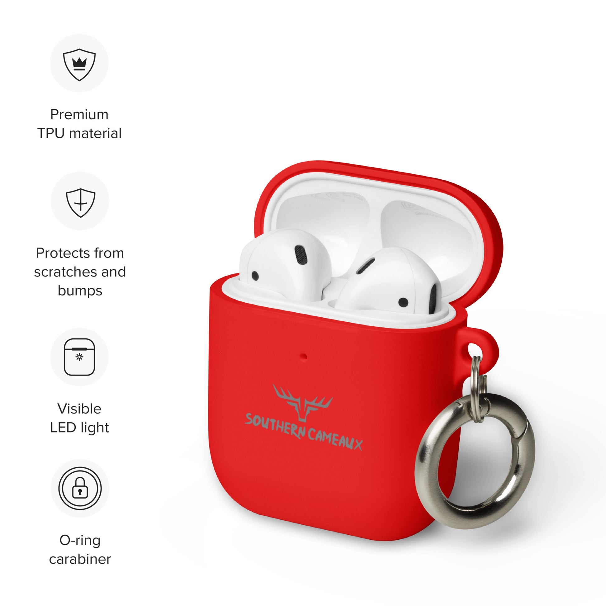 Rubber Case for AirPods® - Southern Cameaux